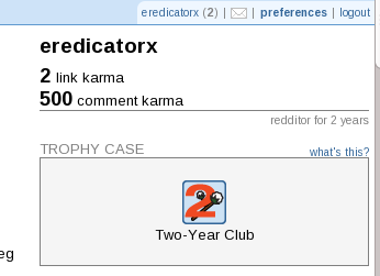 I made 500 points on Reddit