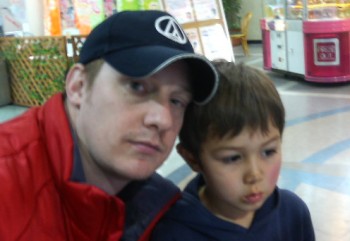 Eric n Me @ game center